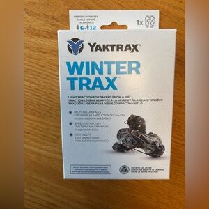 Yaktrax Winter Trax Snow and Ice Traction Crampons - New in Box